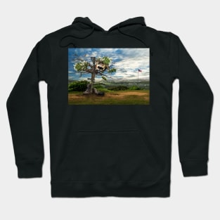 Rebirth of a Fallen Soldiers Cross Hoodie